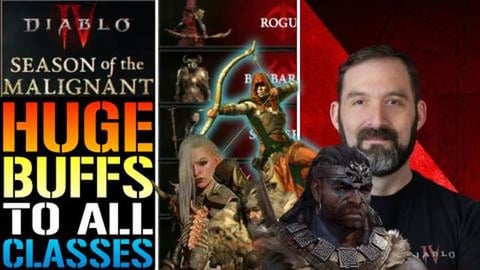 Diablo 4: HUGE BUFFS To All CLASSES! Every Change Coming ...