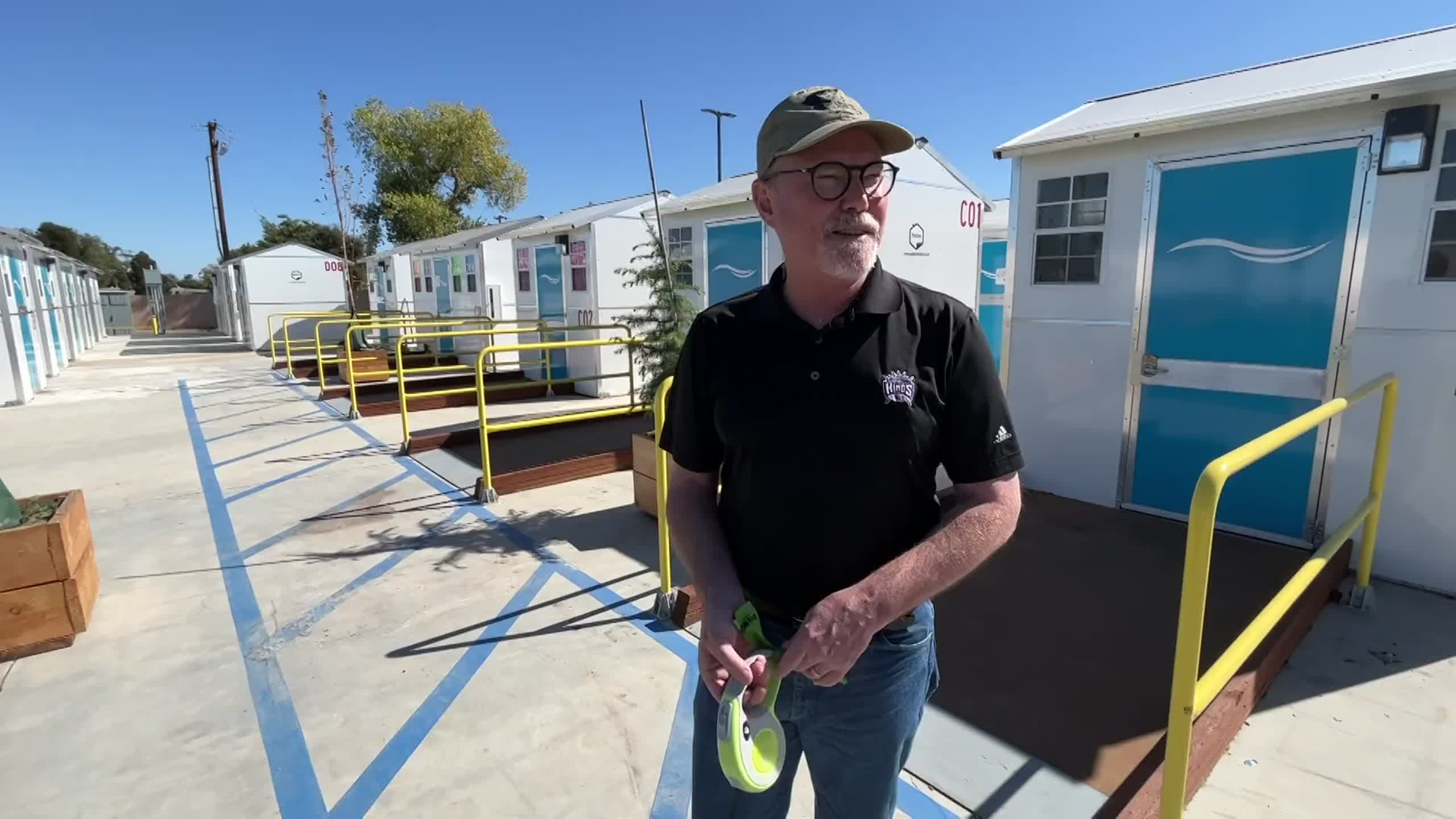 Local Supervisor stays in new Safe Stay shelter for homeless. Sacramento Bee