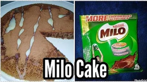 TBPH17 _ No Bake Milo Cake _ How to make Milo cake _ Tast...