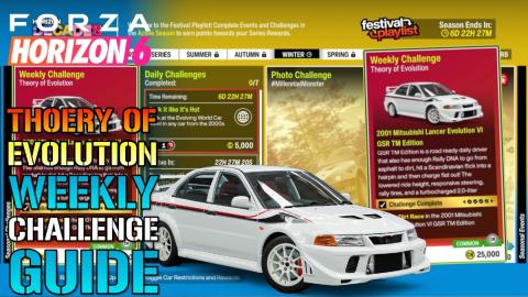 Forza Horizon 6: "Theory Of Evolution" Weekly Challenge G...