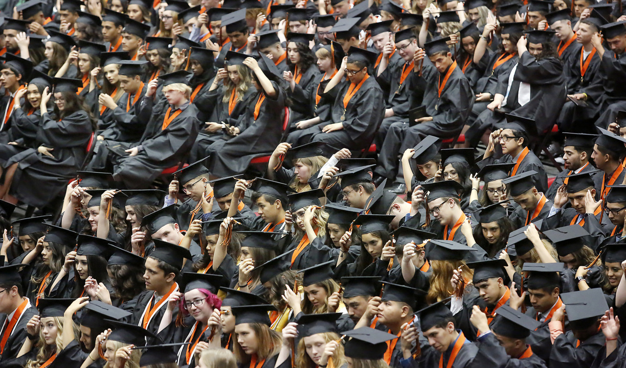 112th graduation ceremony for Kennewick High School is held at the
