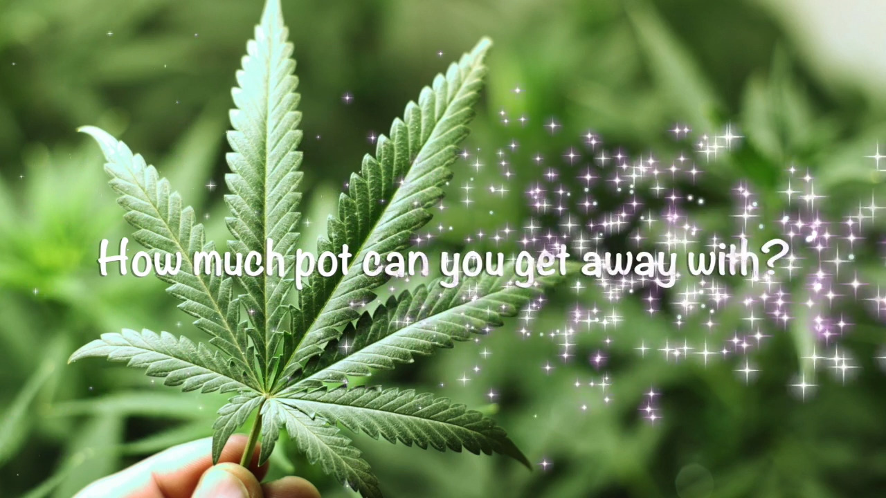 How much marijuana can you get away with in St. Louis area