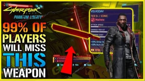 Cyberpunk 2077_ 99% Of Players Will Miss This ICONIC Weap...