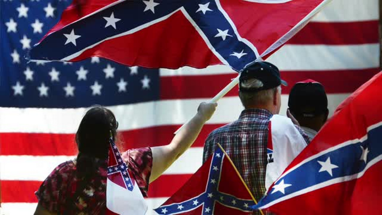 Confederate flag raised near NC Interstate 40 | Raleigh News & Observer