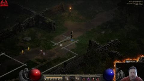 Diablo 2 - Resurrected Act1 Part 2 Sorceress Playthrough