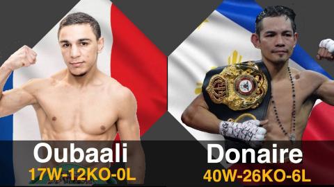 Nonito Donaire vs Nordine Oubaali Fight Highlights