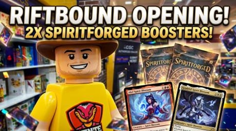 League of Legends Riftbound opening 2 spiritforged booste...