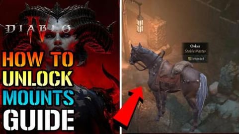 Diablo 4: How To Unlock "Mounts" In Game! Donan's Favor F...