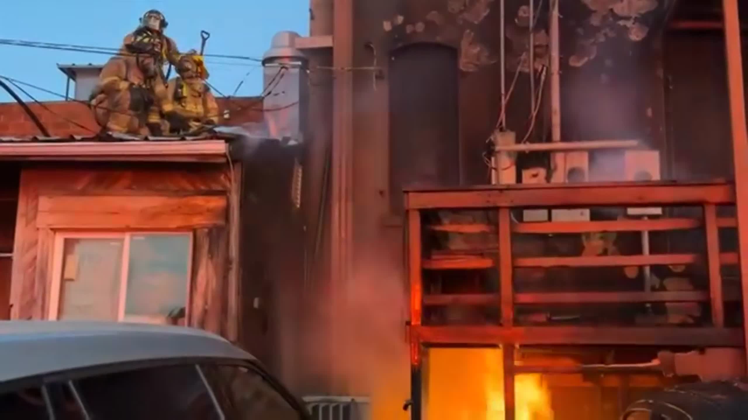 Historic building in Fort Worth Stockyards damaged in fire