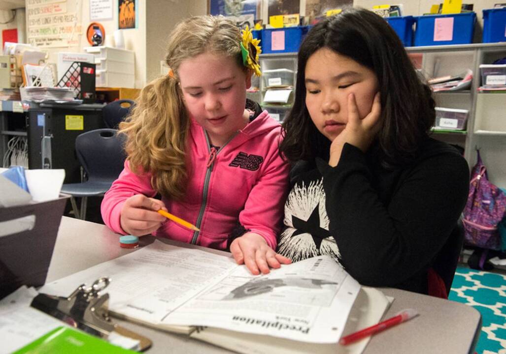 Korean students getting warm at Jennie Reed Elementary News Tribune