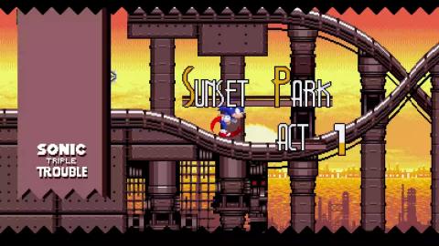 Sonic Triple Trouble 16-Bit Walkthrough - Part 2