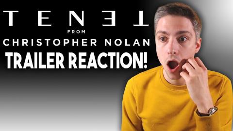 TENET Official Trailer Reaction!