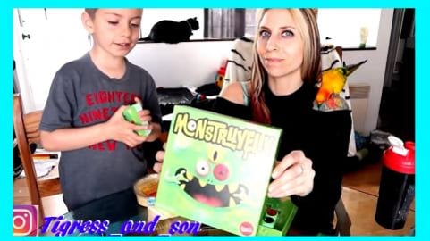 How to Play Monster eyes Board Game Review #nancytigress