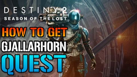 Destiny 2: Gjallerhorn Quest "And Out Fly The Wolves" How...