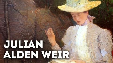 Paintings by Julian Alden Weir (Tchaikovsky – Sleeping ...