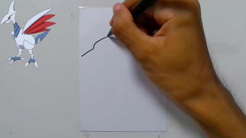 Drawing Pokemon Skarmory shorts