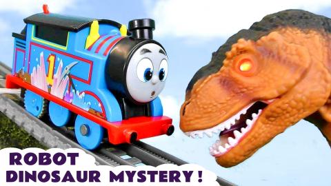 Can Thomas The Train solve the Robot Dinosaur Mystery?