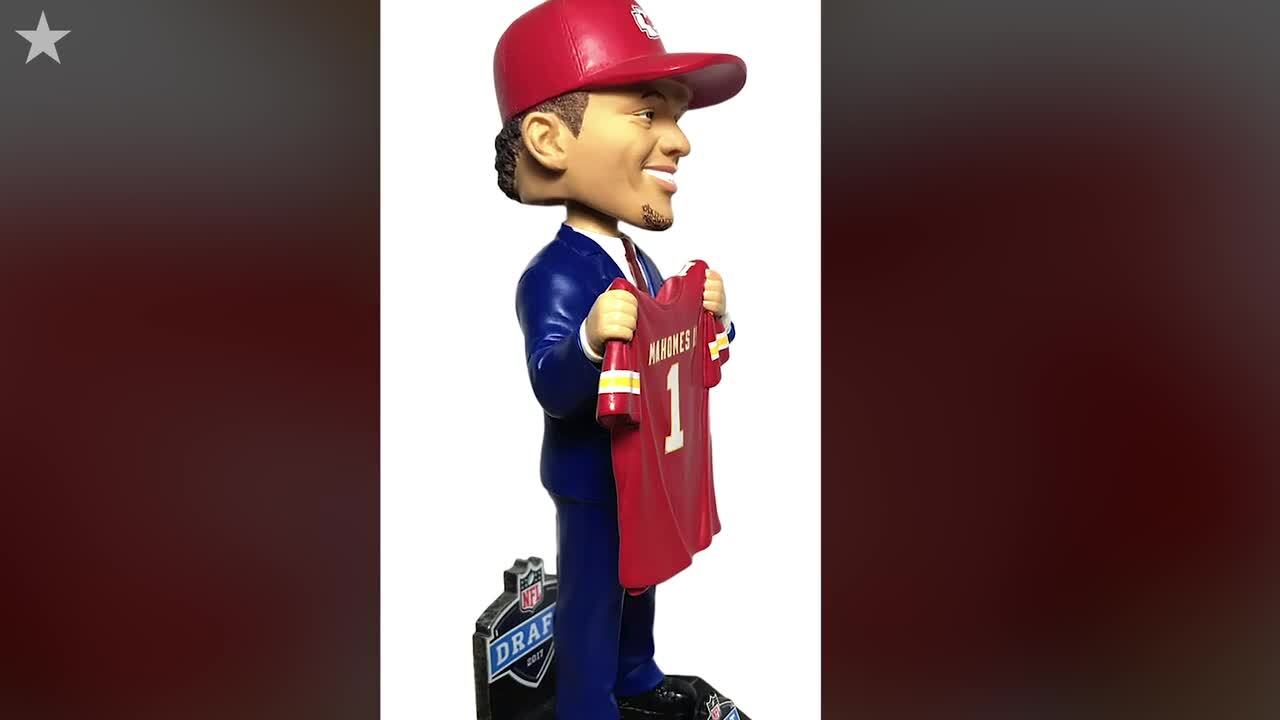 Mecole Hardman Gonna Knock You Out Bobblehead