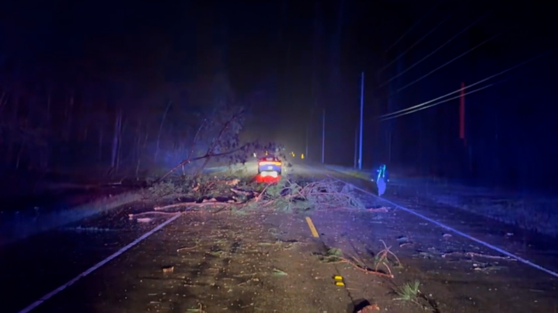 Severe storms slam Mississippi and Louisiana, leaving one dead and ...