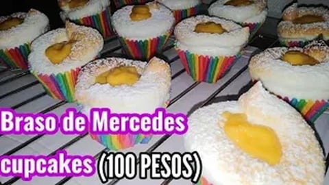 TBPH70 _ BRASO DE MERCEDES CUPCAKES _ How to make Braso d...