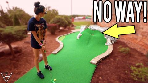 I Can't Believe You Got A Mini Golf Hole In One! - Part 3...