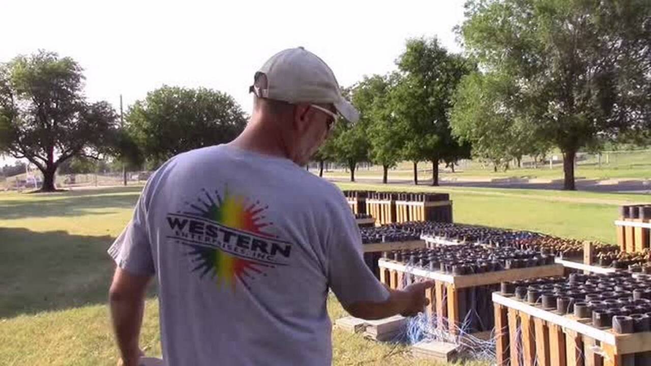 Behind the scenes How large fireworks displays operate Belleville