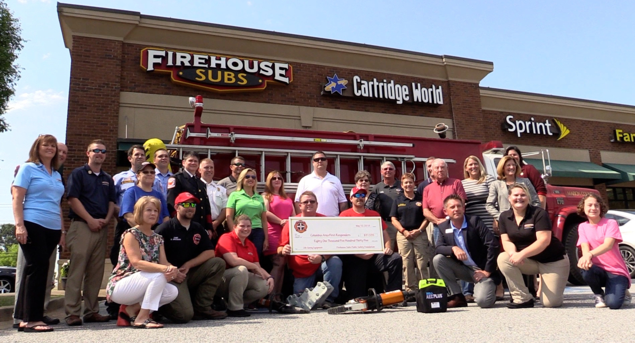 Firehouse Subs awards grants of more than 81,000 to area first