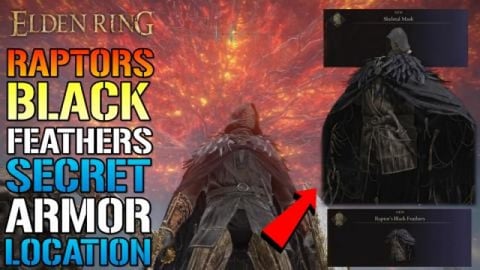 Elden Ring: AMAZING SECRET ARMOR! "Raptor's Black Feather...