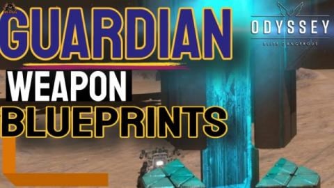 Collecting Guardian Module Blueprints // Elite Dangerous