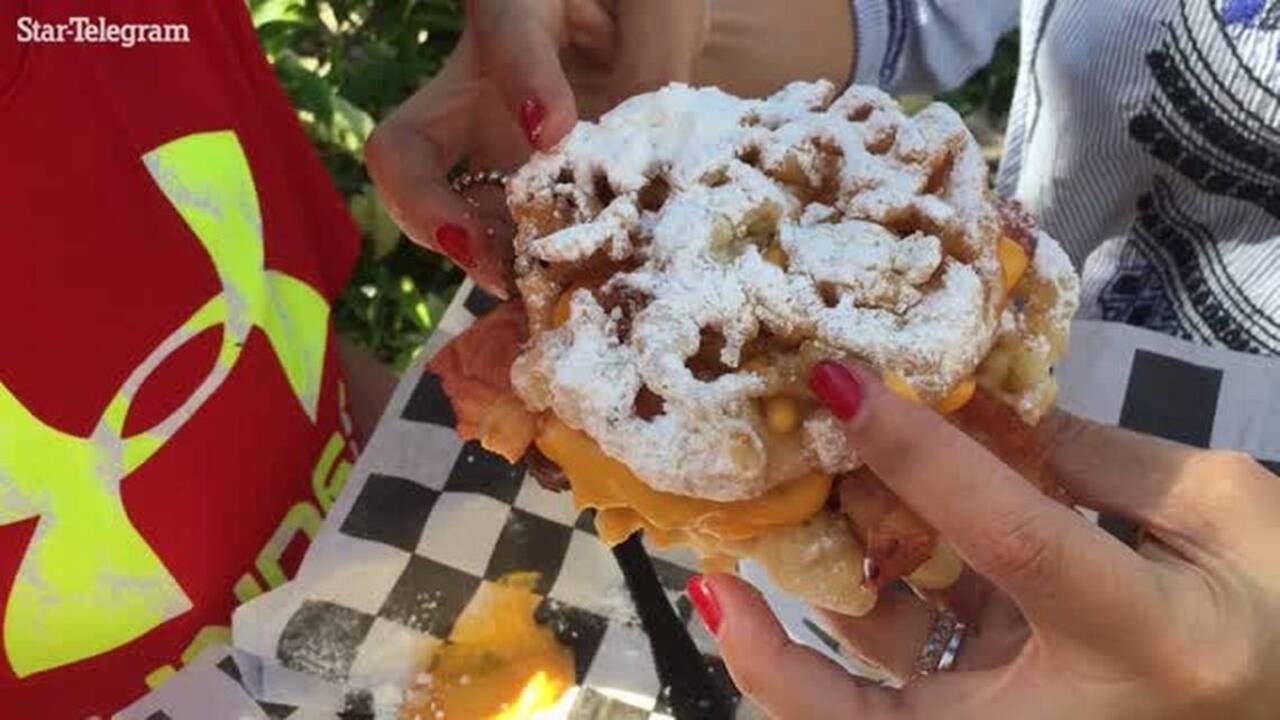 Not sure about the State Fair's funnel cake bacon queso burger? We