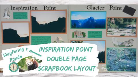 Inspiration Point Scrapbook Layout