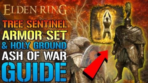 Elden Ring: Tree Sentinel ARMOR SET & HOLY GROUND Ash Of ...