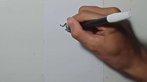 Drawing cartoon ninja shorts
