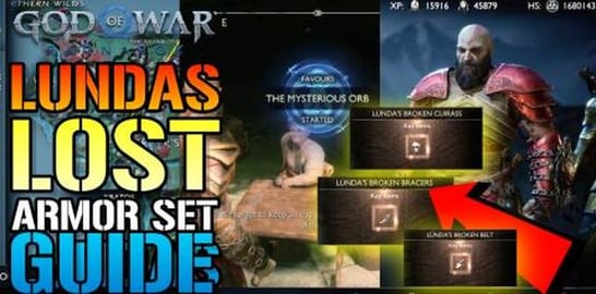 God Of War: Ragnarok Amazing "Lundas Lost Armor Set" QUES...