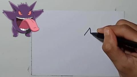 Drawing Pokemon GENGAR