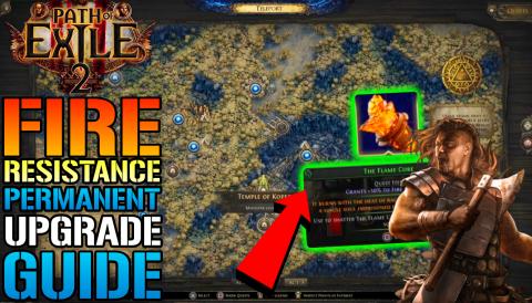 Path Of Exile 2: "Fire Resistance" 10% Permanent Stat Bon...