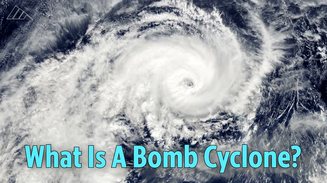 What exactly is a 'bomb cyclone?