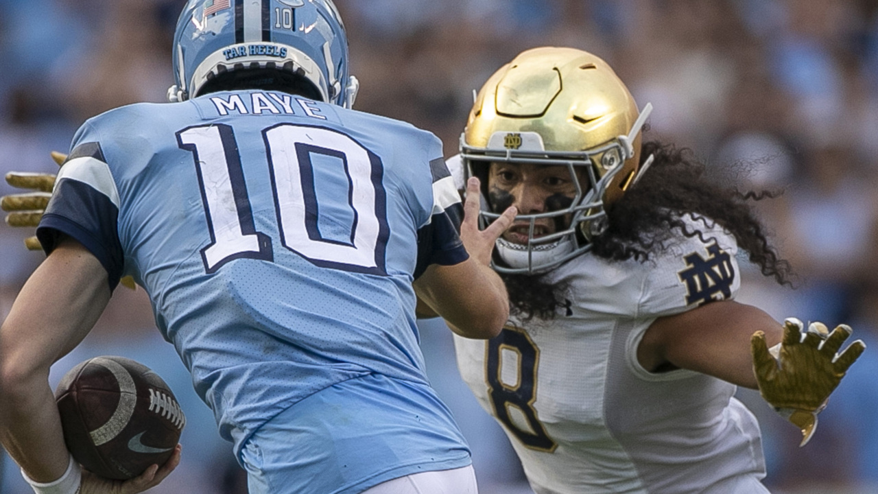 Notre Dame football Game Tonight: Notre Dame vs UNC injury report, spread,  over/under, schedule, live stream, TV channel - Slap the Sign - A Notre  Dame Fighting Irish Site - News, Blogs