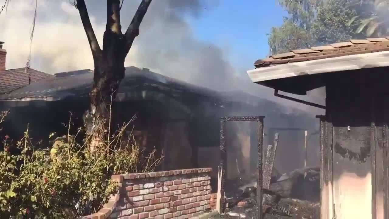 Firefighter Injured Battling House Fire Near Sacramento State ...