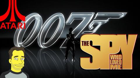 Classic Retro Gaming action with the SPY WHO LOVED ME 007...