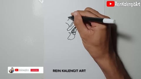 Drawing Graffiti bear character