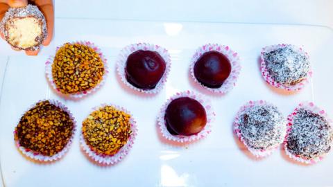 Chocolate Bombs As Dessert. Easy & Delicious.