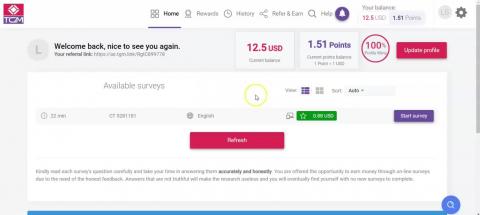 One of the best Paid Survey site!