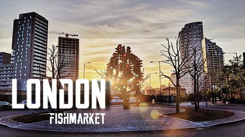 Billingsgate Fish Market   London Travel Vlog