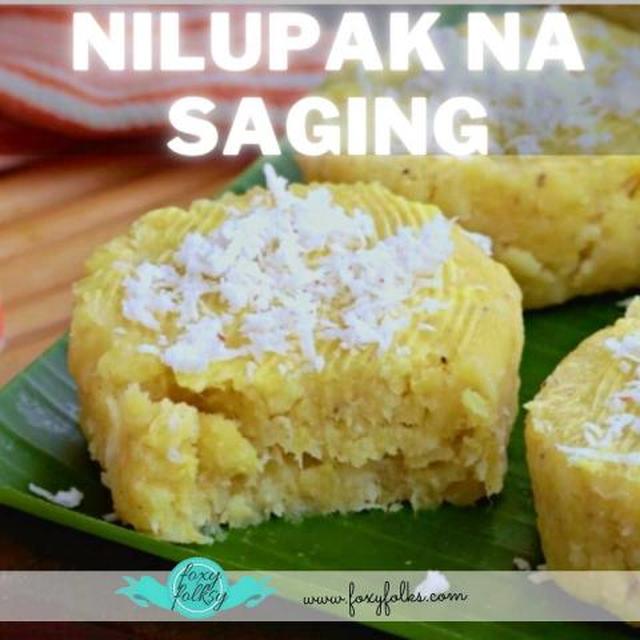 Nilupak na Saging - RecipePanda