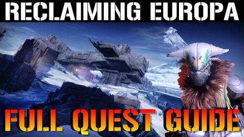 Destiny 2: Beyond Light | Reclaiming Europa (Full Quest G...
