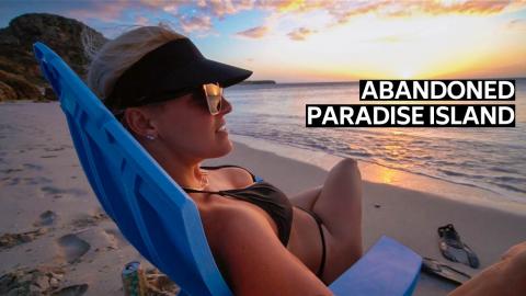 WE FOUND AN ABANDONED PARADISE ISLAND | ISLA CAJA DE MUER...