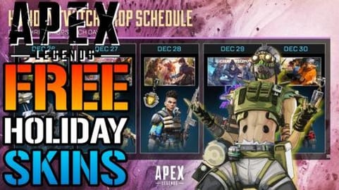 Apex Legends: How To Get FREE Holiday Characters & Weapon...
