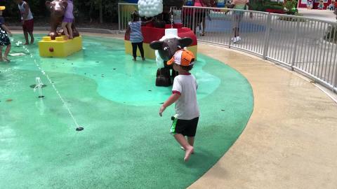 Splashpad 1 of 2 - Legoland Florida