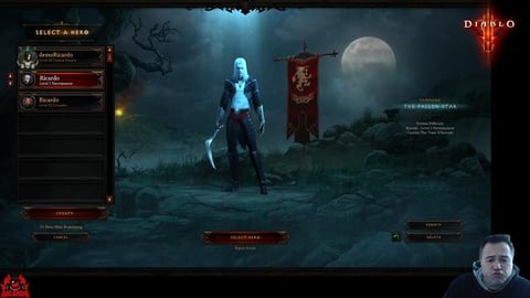 Diablo 3 Playthrough Necromancer // Act 1  FALLEN STAR NO...